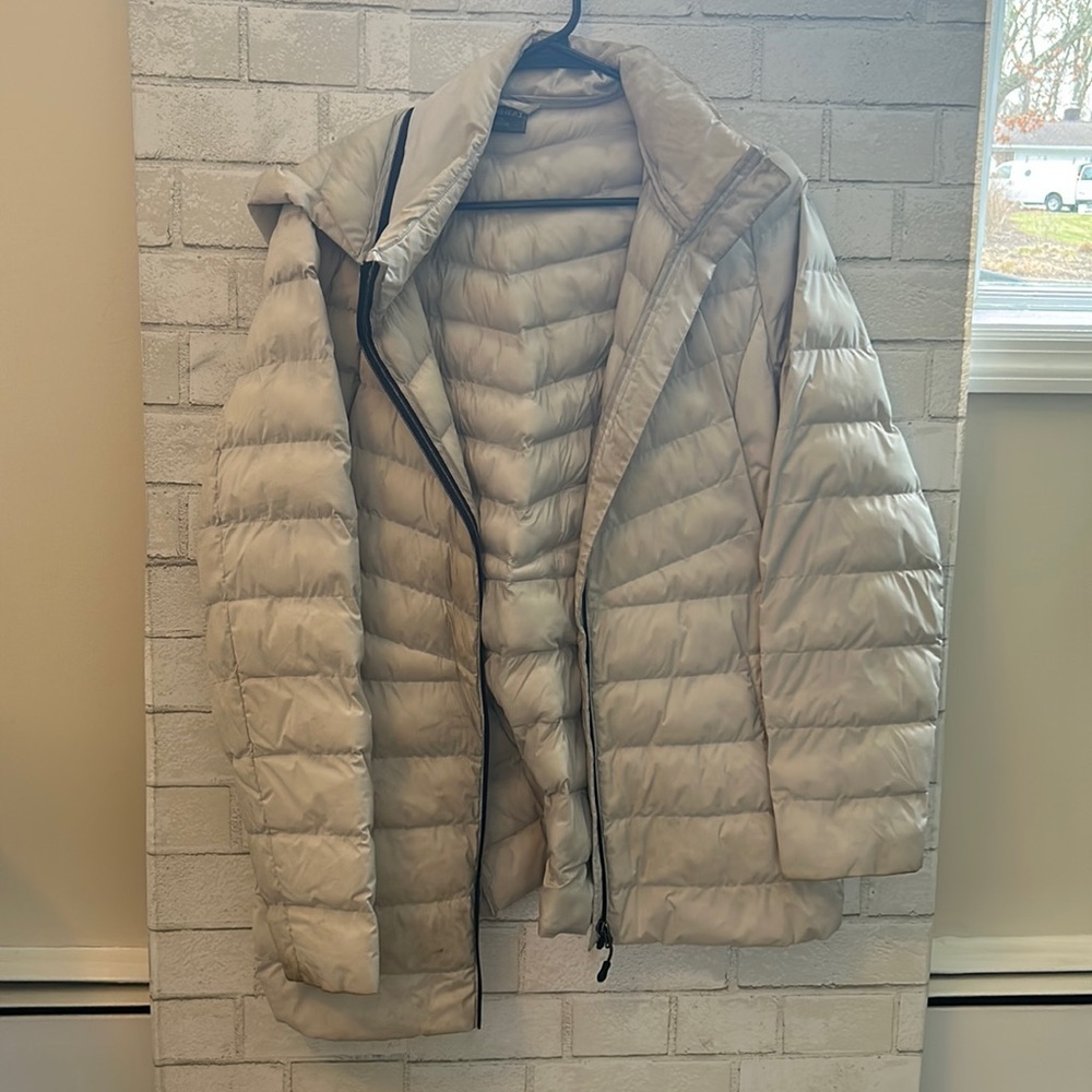 32 Degrees Heat Off White Long Puffer XL Jacket